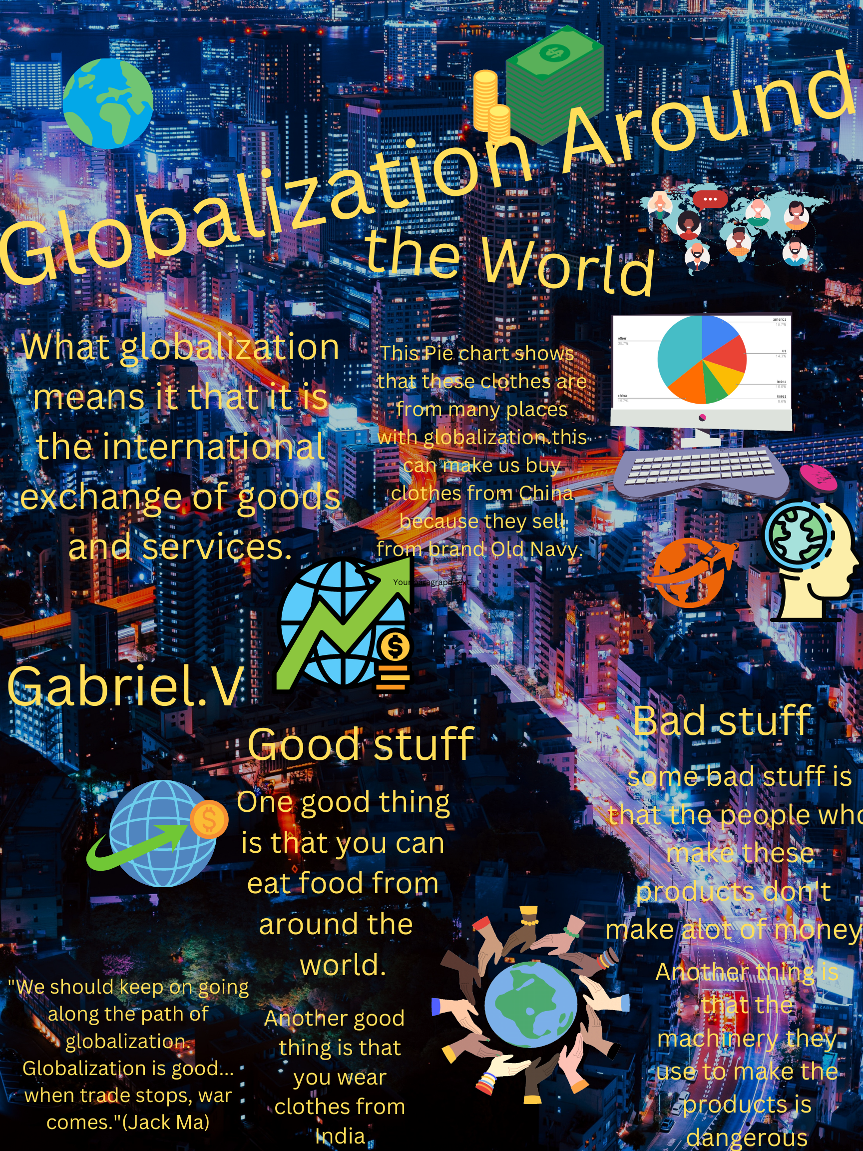 Globalization Infographic - Gabriel V